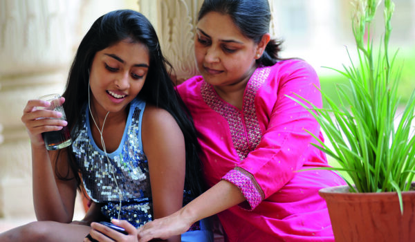Loving Mother With Daughter