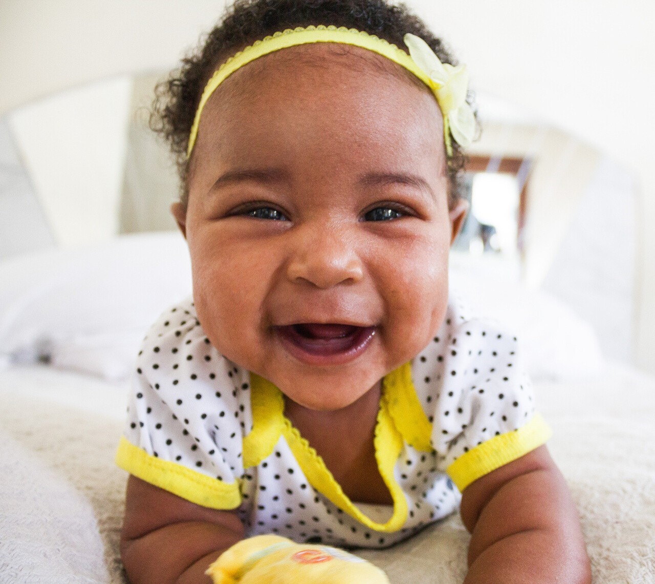 smiling baby